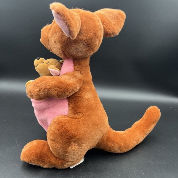 Disney Store Winnie-the-Pooh VINTAGE Kanga and Roo Plush 14 in Stuffed Toy - Picture 4 of 14